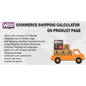 Woocommerce Shipping Calculator On Product Page Satın Al